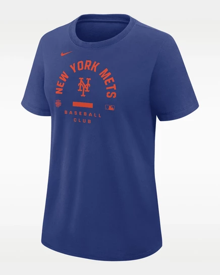 Женская футболка Nike New York Mets Dri-FIT, синяя