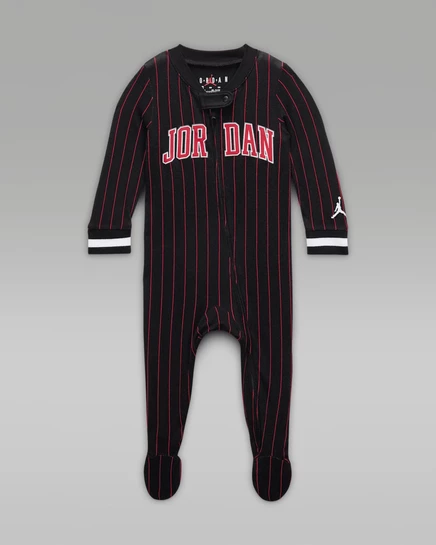 Детский комбинезон Jordan 23 Jersey с ножками, черный