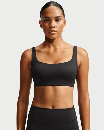 Женский бюстгальтер Nike NikeSKIMS Matte, обсидиан
