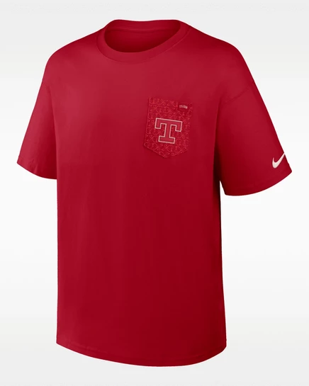Мужская футболка Nike Texas Rangers City Connect Max90, красная
