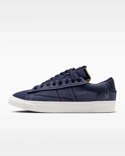 Мужские кеды Nike Blazer Low x Book, т.син./оранж./чёрн.