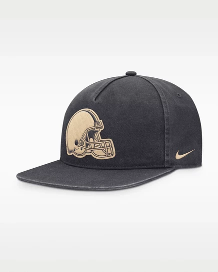 Мужская регулируемая бейсболка Nike Cleveland Browns Pro, антрацитовая