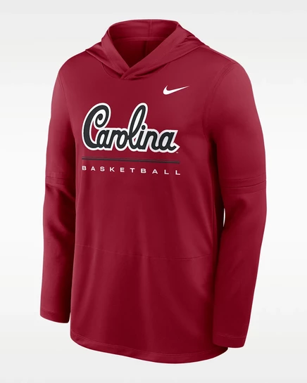 Мужское худи Nike South Carolina Gamecocks, гранатовое