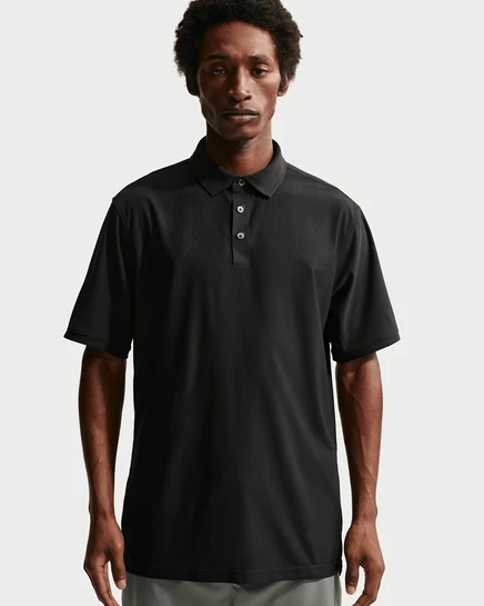 Мужское поло Nike Tailored Performance Dri-FIT, черное