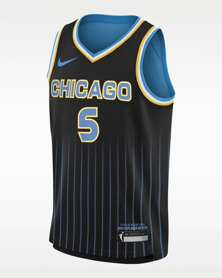 Майка для мальчиков Nike Indiana Fever Caitlin Clark, чёрная