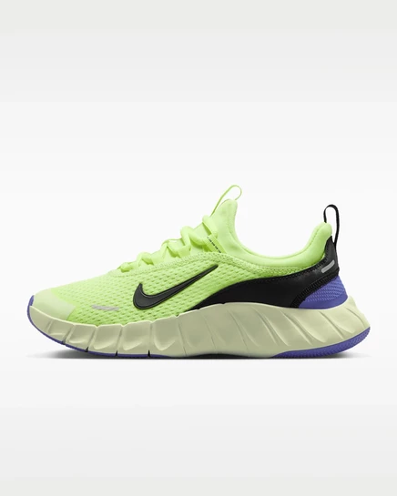 Детские кроссовки Nike Free Ride, volt/синий/черный