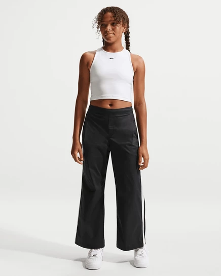 Девочкам брюки Nike Sportswear Collection, черные/перламутровые