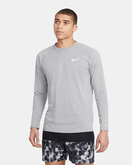 Мужской лонгслив Nike Hydroguard Essential Dri-FIT UV, серый