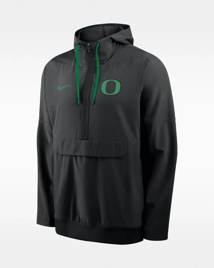 Мужская куртка-анорак Nike Oregon, черная/зеленая