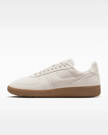 Женские кроссовки Nike Field General, кремово-бежевые/темно-коричневые