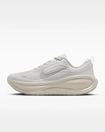 Мужские кроссовки Nike Vomero Plus для бега, платиновый/серый/серебристый