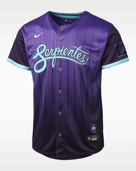 Детская майка Nike Corbin Carroll D-backs, фиолетовая