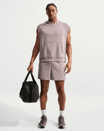 Мужские шорты Nike N.A.C. Dri-FIT 5″, лиловые/айвори