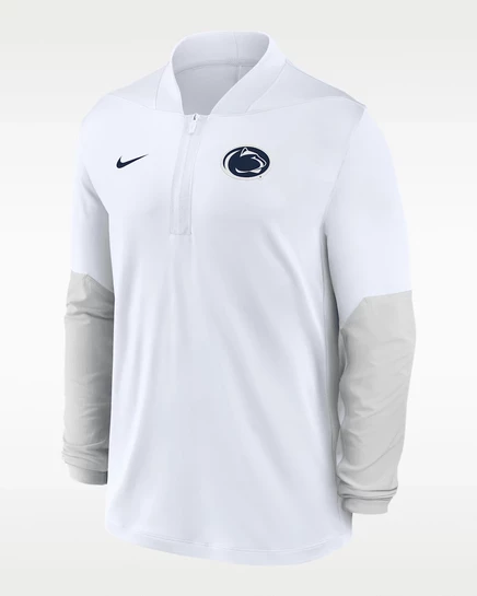 Мужская куртка Nike Dri-FIT College 1/2-zip, белая
