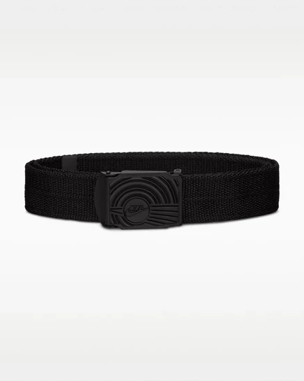 Мужской ремень Nike Ribbed Web, черный