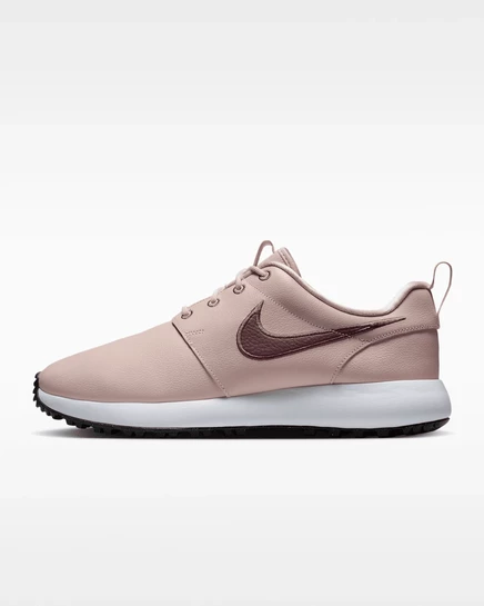 Унисекс кроссовки Nike Roshe G, пыльно‑красные/белые с принтом