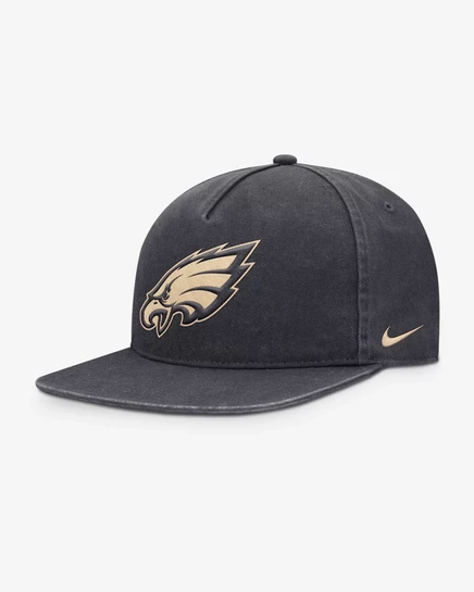 Мужская регулируемая кепка Nike Philadelphia Eagles Pro, антрацитовая