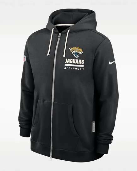 Мужское худи Nike Jacksonville Jaguars Utility Player Sideline, черное