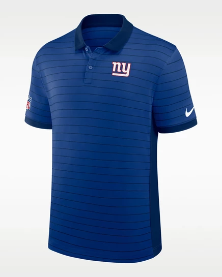 Мужская поло Nike New York Giants Dri-FIT, синяя