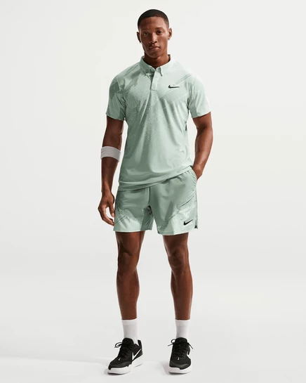 Мужские шорты NikeCourt Slam, светло-серые