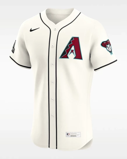 Мужской джерси Nike Arizona Diamondbacks Dri-FIT, бежевый