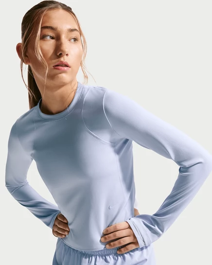 Детская футболка с длинным рукавом Nike MAVN, серый