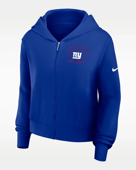 Женская толстовка Nike Buffalo Bills Primetime на молнии, королевская