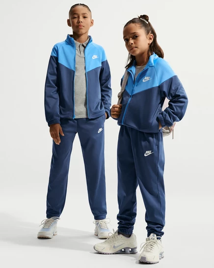 Детский костюм Nike Dri-FIT, темно-синий/синий/белый