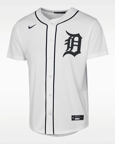 Мальчиковая джерси Nike Tarik Skubal Detroit Tigers, белая