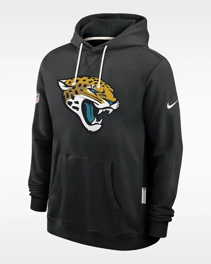Мужская худи Nike Jaguars Initial Home Sideline, черная