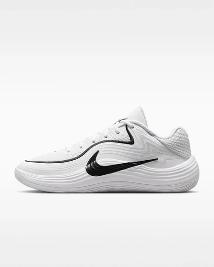 Мужские баскетбольные кроссовки Nike Precision 8 Low, бело‑чёрные