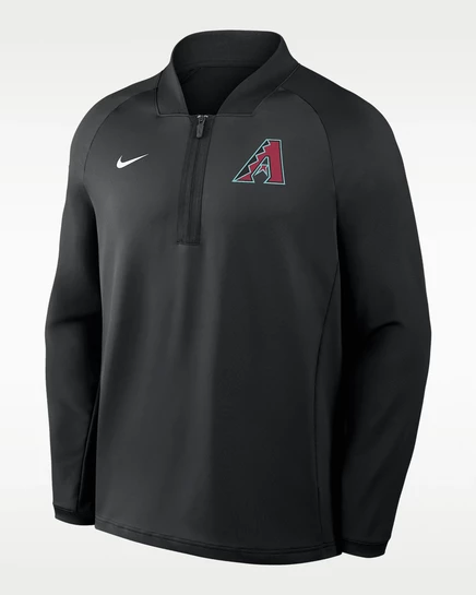 Мужская толстовка Nike Diamondbacks Dri-FIT, чёрная