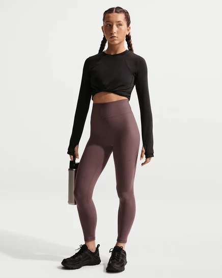 Леггинсы для девочек Nike MAVN Dri-FIT, с принтом tattoo