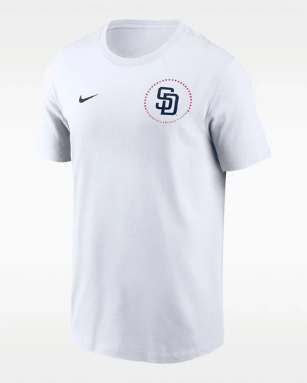 Мужская футболка Nike Padres USA 250, белая