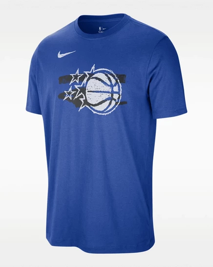 Мужская футболка Nike Orlando Magic Courtside, королевский синий