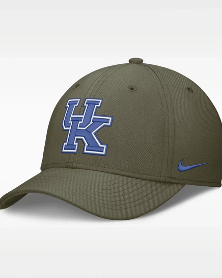 Мужская кепка Nike Kentucky Primetime, оливковая