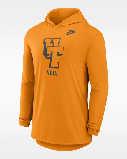 Мужская футболка с капюшоном Nike Tennessee Legacy, оранжевая