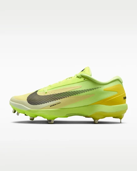Унисекс бейсбольные бутсы Nike Diamond Standout MTL, лаймовые/желтые/черные