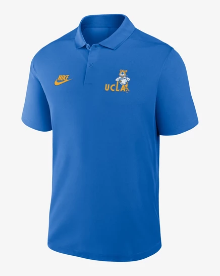 Мужское поло Nike Primetime Victory Legacy Vault Dri-FIT, синий