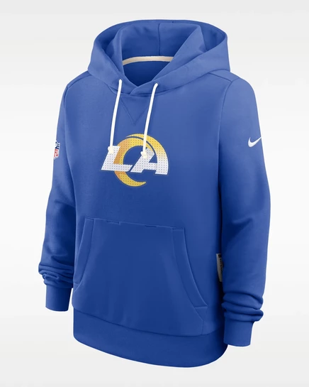 Женское худи Nike Los Angeles Rams Dri-FIT, королевский синий