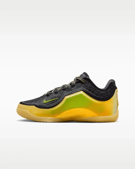 Унисекс кроссовки Nike LeBron XXIII Elite Good Intentions, черно-желто-зеленые