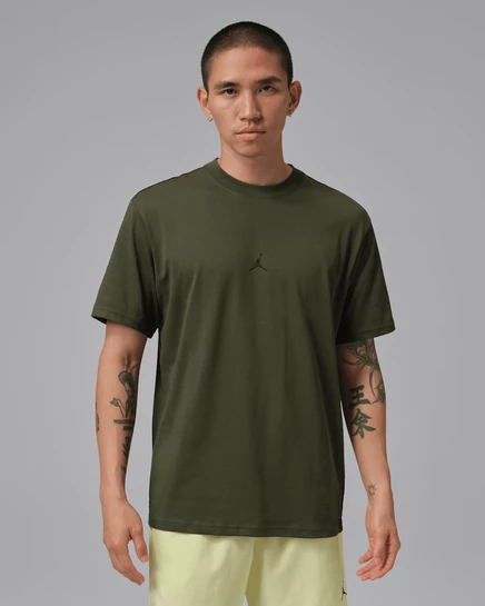 Мужская футболка Jordan Jumpman Dri-FIT, хаки/черная