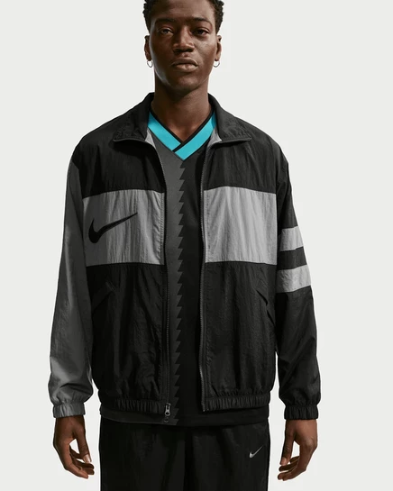 Мужская футбольная куртка Nike i96 Repel, черная/серая