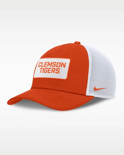 Мужская тракер-кепка Nike Clemson On-Field Rise, оранжевая