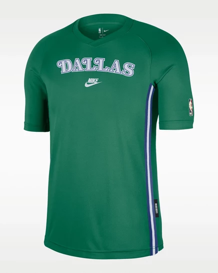 Мужская футболка Nike Mavericks Dri-FIT, зеленая/белая