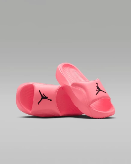Детские шлепанцы Jordan Franchise, розовые/черные