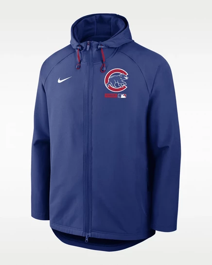 Мужская куртка Nike Chicago Cubs Therma-FIT, синяя