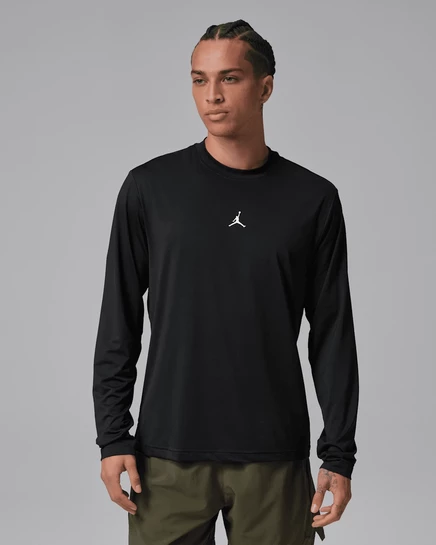 Мужской лонгслив Jordan Sport Essentials, черный