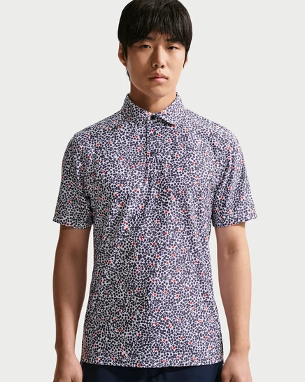 Мужское поло Nike Tailored Performance Dri-FIT, темно-синее