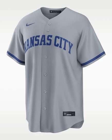 Мужская футболка Nike Bobby Witt Jr. Royals, серая